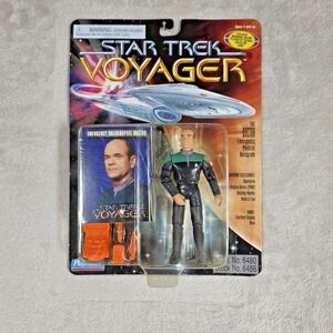 NIB Star Trek Voyager The Doctor Emergency Medical Hologram MOC 1995 Playmates